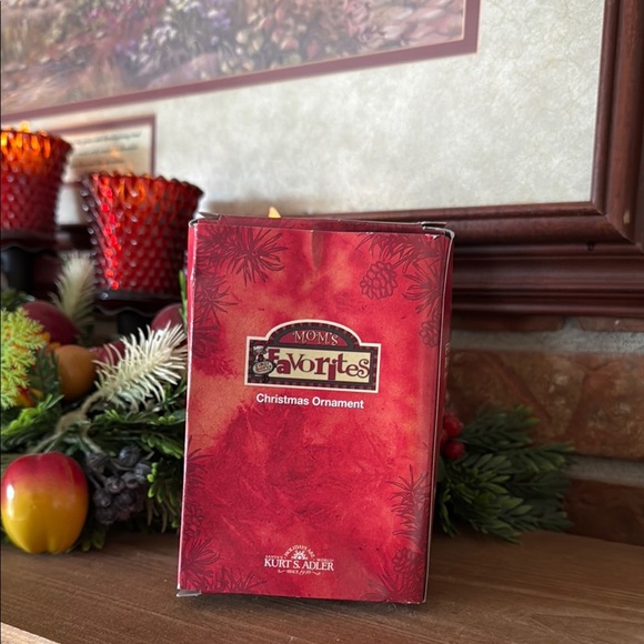 Kurt Adler Red and Gold Christmas Ornament - Picture 4 of 7